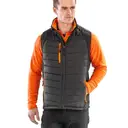 Recycled padded softshell gilet black compass - Image 2
