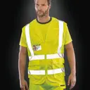 Sicherheitsweste aus Netzmaterial - Bild 1