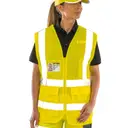 Sicherheitsweste aus Netzmaterial - Bild 2