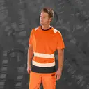 Gerecycled veiligheids T-shirt - Afbeelding 1