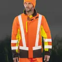 Recycled 3-Layer Safety Softshell Jacket - Image 1