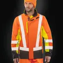 Recycled 3-Layer Safety Softshell Jacket - Image 2