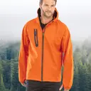 Recycled 3-laags Softshell Jack met Capuchon - Afbeelding 4