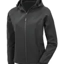 Recycled 3-Layer Softshell Jacket with Hood - Afbeelding 2