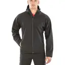 Recycled 3-Layer Softshell Jacket with Hood - Image 1