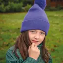 Beanie mit Pompon - Bild 4