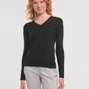 V-hals pullover - Afbeelding 1