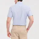 Fitted short-sleeve oxford shirt - Image 2