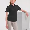 Short Sleeve Poplin Cotton Blend Shirt - Image 1