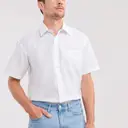 Short Sleeve Polycotton Poplin Shirt - Image 1
