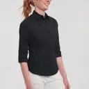 Fitted shirt with 3/4 sleeves - Image 2