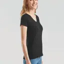 T-shirt met V-hals Valueweight - Afbeelding 3