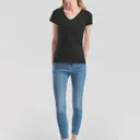 T-shirt met V-hals Valueweight - Afbeelding 1