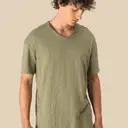 Ecoresponsables T-Shirt mit Slubkragen und Drop-Shoulders - Bild 4