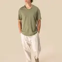 Ecoresponsables T-Shirt mit Slubkragen und Drop-Shoulders - Bild 2