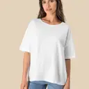 Oversized slub eco-vriendelijk T-shirt - Afbeelding 1