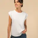 Eco-vriendelijk mouwloos T-shirt met schoudervullingen - Afbeelding 1