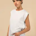 Eco-vriendelijk mouwloos T-shirt met schoudervullingen - Afbeelding 4