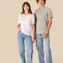 Ecoresponsibles T-Shirt aus Bio-Baumwolle und Leinen - Bild 2