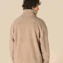 Sweatshirt 1/4 Zip mit fallenden Schultern aus Sherpa - Bild 7