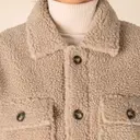 Overshirt with Dropped Shoulders in Sherpa - Image 10
