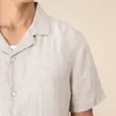 Linen Bowling Collar Shirt - Image 6