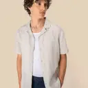 Linen Bowling Collar Shirt - Image 4