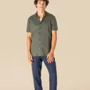 Short Sleeve Linen Shirt - Image 2