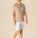 Eco-friendly Bowling Collar Shirt with Short Sleeves - Image 2