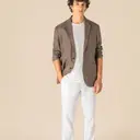 Verbleekte linnen blazer - Afbeelding 4