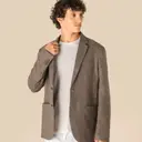 Verbleekte linnen blazer - Afbeelding 3