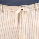 Striped Linen Trousers - Image 7