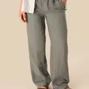 Verwaschene Leinenhose - Bild 1