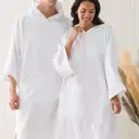 Zachte handdoek poncho - Afbeelding 2