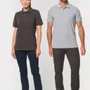 Ecoresponsibles Polo mit Brusttasche - Bild 1