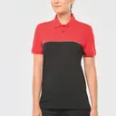 Two-tone eco-friendly polo with short sleeves - Image 7