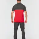 Two-tone eco-friendly polo with short sleeves - Image 3