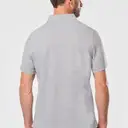 Polo mit Druckknopfkragen und kurzen Ärmeln - Bild 2
