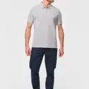 Polo mit Druckknopfkragen und kurzen Ärmeln - Bild 3