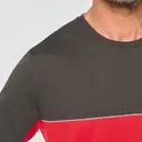 Two-tone eco-friendly T-shirt with short sleeves - Image 8