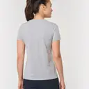 Eco-friendly V-neck T-shirt with antibacterial treatment - Image 2