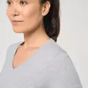 Eco-friendly V-neck T-shirt with antibacterial treatment - Image 11