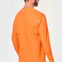 Ecoresponsibles T-Shirt mit langen Ärmeln aus Baumwolle/Polyester - Bild 2