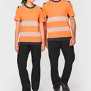 Kurzarm Sicherheits T-Shirt aus Recyclingmaterial - Bild 1