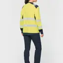 Recycled veiligheids T-shirt met ronde hals en lange mouwen - Afbeelding 7