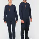 Sweatshirt Day To Day met contrast ritszak - Afbeelding 1