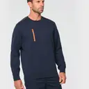 Sweatshirt Day To Day met contrast ritszak - Afbeelding 2