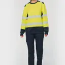 Recycelter Sicherheits-Sweatshirt mit Rundhalsausschnitt - Bild 6