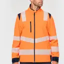 Recycelte Softshell-Sicherheitsjacke mit abnehmbaren Ärmeln - Bild 2