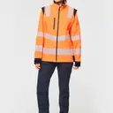Recycelte Softshell-Sicherheitsjacke mit abnehmbaren Ärmeln - Bild 6